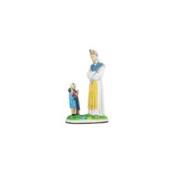 Statue Notre Dame de la Salette avec enfants - 51 cm