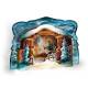 Pack de 8 cartes de vœux 3D - Noël