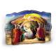Pack de 8 cartes de vœux 3D - Noël