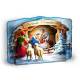 Pack de 8 cartes de vœux 3D - Noël