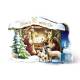 Pack de 8 cartes de vœux 3D - Noël