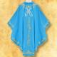 CHASUBLE MARIALE BLEU