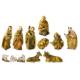 Crèche 12 santons - hauteur vers 10 cm