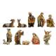 Crèche de Noël  model Lucas 9 santons - hauteur vers 11 cm