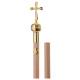 Hampe pour dais de procession bois H 220 cm