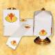 Linge d'autel "La coquille de Saint Jacques