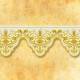 Dentelle brodée IHS
