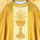 Chasuble avec ceinture brodée