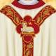 Chasuble avec ceinture brodée