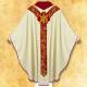 Chasuble avec ceinture brodée