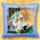 Le coussin avec motif - Ange Gardien