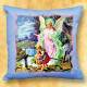 Le coussin avec motif - Ange Gardien