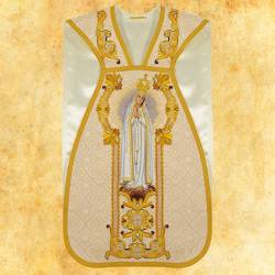 Chasuble romaine "ND Fatima " - complet