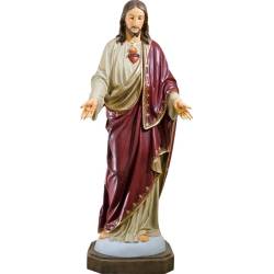 Statue Jesus Christ Sacre Cœur - 165 cm